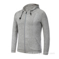 High quality zip gym hoodie men woman